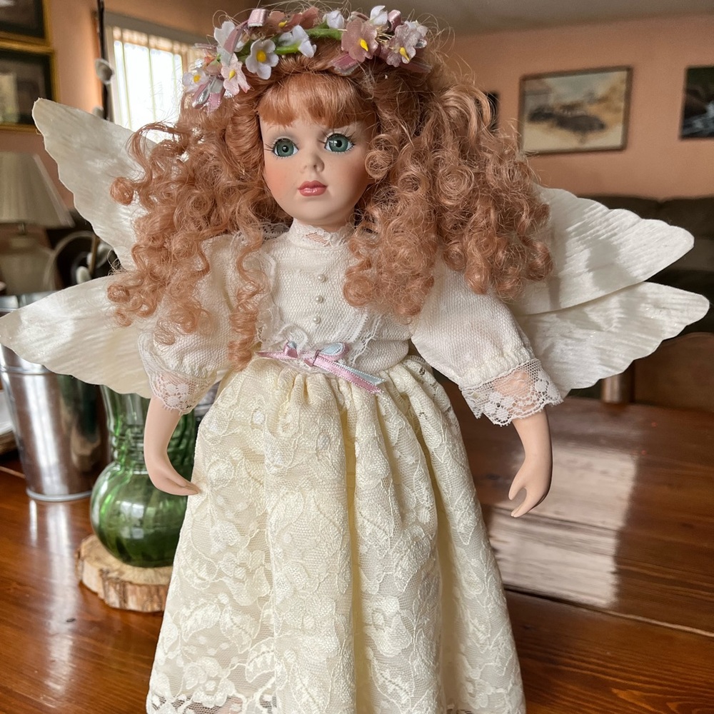 Antique Angel doll